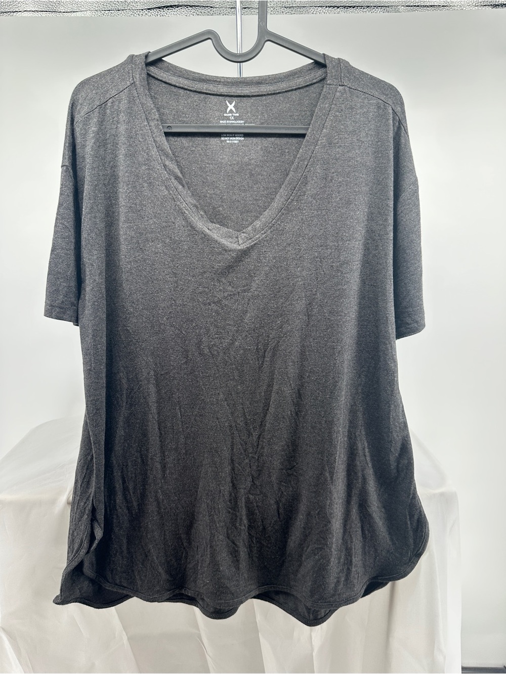 NEW Game Time gray T Shirt Womens Tee Active Odor Repellent Wicking